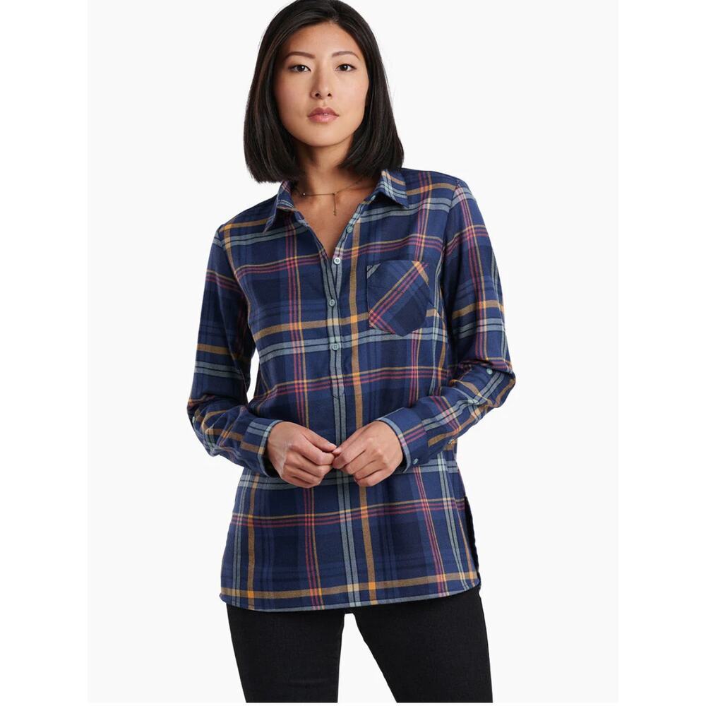 Kuhl Women's Ferrata Tunic Stellar Blue Size XL